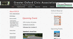 Desktop Screenshot of oxfordcivicassociation.com